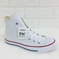 ราคา Converse All Star Leather ของแท้% คอนเวิร์ส ออลสตาร์ หุ้มข้อหนังสีขาว ราคาป้าย2,800฿ (4960785626)