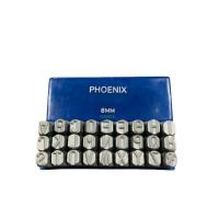 ราคา PHOENIX เหล็กตอกอักษร ขนาด 8mm ตัวตอกอักษร ชุดตอกอักษร ที่ตอกตัวอักษร ( Metal Stamping Kit ) เหล็กตอก8มิล ตอกเลข (12005142913)