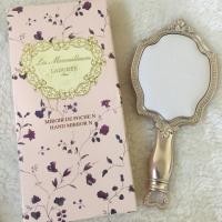 ราคา กระจกเจ้าหญิง Madam Laduree Paris Hand Mirror N สี Pink Gold สุดฮิต!!! (1892655128)