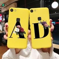 ราคา เคสโทรศัพท์มือถือ ซิลิโคนนิ่ม กันกระแทก ลายตัวอักษร A To Z แฟชั่น สําหรับ Vivo V7 V7Plus 1718 1716 V7 Plus (15695703829)