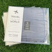 ราคา TOILETRY POUCH กระเป่าใส่อุปกรณ์อาบน้ำสำหรับเดินทาง กระเป๋าพกพาอเนกประสงค์ (20988776242)