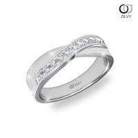 ราคา Zilvy - แหวนหญิงเพชรน้ำร้อย 0.11 กะรัต (GR1134) (8822979148)