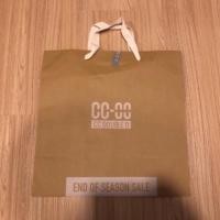 ราคา ถุงกระดาษ cc oo ของใหม่ ใบละ 13 เวลาส่งไม่พับถุงนะคะ (1396535842)