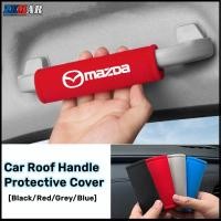 ราคา 1/2/4ชิ้น Mazda ถุงมือดึงหลังคารถ ฝาครอบมือจับประตูภายในรถยนต์ ป้องกันมือจับประตูด้านใน ฝาครอบป้องกันที่จับหลังคา สำหรับ Mazda 2 3 CX5 CX30 CX8 CX3 Mazda2 6 5 CX9 BT50 (24058885401)