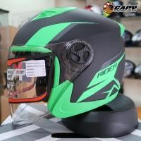 ราคา หมวกกันน็อค Rider รุ่น Zoom สีเขียวด้าน น้ำหนักเบา รุ่นใหม่ล่าสุด (1652612470)