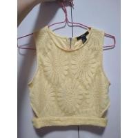 ราคา เสื้อครอปแขนกุด แบรนด์ Forever21 (4162823510)