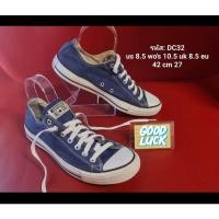 ราคา ❌️หมด❌️ Converse 42 สีกรม รองเท้ามือสองของแท้ สภาพดี ชาย-หญิง รหัส DC32 (13356699873)
