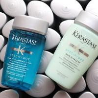 ราคา ตัวอย่างของแท้ KERASTASE dual-function shampoo 80ml ป้องกันอาการคันควบคุมความมันปราศจากซิลิโคนเพื่อความสดชื่นและทำความสะ (7886988231)