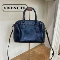 ราคา โค้ชหมอน 8 นิ้ว สีน้ำเงินเมทัลลิค กระเป๋าถือ coach มือสองของแท้ พร้อมส่ง (18890936983)