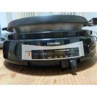 ราคา ✌ส่งต่อ-มือสอง✌ กระทะไฟฟ้า toshiba HGN-6D เคลือบไทเทเนียม 2ชั้น ทรงกลม แยกกระทะสำหรับต้มสุกี้ และย่าง พร้อมฝาแก้ว (23152590354)