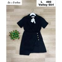 ราคา ☝ มือ 1 เดรสสีดำ ป้าย Valley Girl แท้ 100% (5584859589)