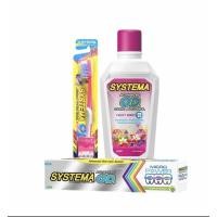 ราคา SystemaODชุด สำหรับคนจัดฟัน แปรงไซร้M+ยาสีฟัน90กรัม+น้ำยาบ้วนปาก500มล. (9674173593)