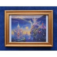 ราคา ภาพพร้อมกรอบ ขนาดโปสการ์ด สินค้าที่ระลึกจากวัดร่องขุ่น ผลงานภาพโดย อ.เฉลิมชัย โฆษิตพิพัฒน์ (18040163523)