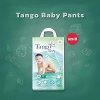 ราคา กางเกงผ้าอ้อมเด็ก Tango baby แทงโก้ เบบี้ Boys&Girls ไซส์ M จำนวน 17 ชิ้น 1001FG (22356096053)
