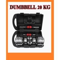 ราคา ดัมเบล Dumbbell 20 Kg แกนต่อบาร์เบล (7733619350)