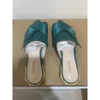 ราคา รองเท้าหัวแหลมสีเขียว Jaspal (5879302741)