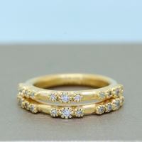 ราคา Tiffjewelry แหวนเงินแท้ สไตล์มินิมอล ชุบทองแท้ (9482210846)