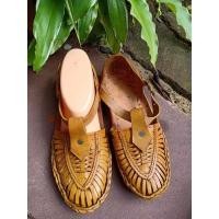 ราคา ส่งต่อรองเท้าสานหนังอูฐ งานวินเทจ (17432826197)