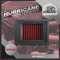 ราคา กรองอากาศผ้าใยสังเคราะห์ T-MAX , R3 , MT03 , SR400 (HM-8124) ยี่ห้อ Hurricane (5379545011)