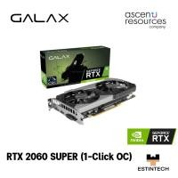 ราคา VGA (การ์ดจอ) GALAX GeForce RTX 2060 SUPER (1-Click OC) V2 8GB GDDR6 ของใหม่ประกัน 3ปี (19914256701)
