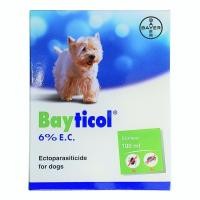 ราคา ไบติคอล Bayticol (ขวดใหญ่ 100 ml) ไบติคอล ควบคุมและกำจัดเห็บ หมัดสุนัข (3215669336)