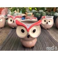 ราคา กระถางนกฮูก แบบที่ 6 (7475930520)