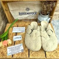 ราคา Birkenstock Boston Big Buckle Platform Shearling Teddy Eggshell มือสอง ของแท้ size 39/25 cm (Papiliio เพราะพื้นสูง) (25463954982)