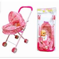 ราคา ของเล่นมาแรงรถเข็นมีตุ๊กตา ตุ๊กตามีรถเข็น ชุดรถเข็น คันใหญ่ราคาพิเศษ (24303252208)