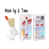 ราคา Novo Color Lipstick Colors ลิป 2 โทน No.5095ของแท้ (1867094746)