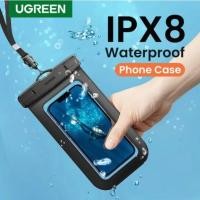 ราคา UGREEN Waterproof Phone Case Bag 7.2 inch IPX8 Protective Case Universal Swimming Pouch Bag (22651963129)