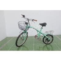 ราคา จักรยานญี่ปุ่น - ล้อ 24 /16 นิ้ว - มีเกียร์ - สีเขียว [จักรยานมือสอง] (13390143348)