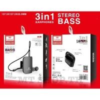 ราคา Earldom หูฟัง บลูทูธ 3in1 Wireless Bluetooth Earphone BH02 (5934816065)