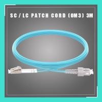ราคา สายไฟเบอร์สำเร็จ SC-LC Patch cord Fiber Duplex Multi-Mode(OM3) length 3M (7755075468)