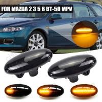 ราคา หลอดไฟเลี้ยวไดนามิก LED สําหรับ Mazda 2 2003-2014 Mazda 3 5 6 BT-50 MPV 2 ชิ้น (25658695883)