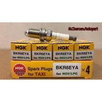 ราคา แท้ 1กล่อง หัวเทียนNGK รถแก๊ส LPG/NGV เบอร์ BKR6EYA บลอคเบอร์16 (4847174308)