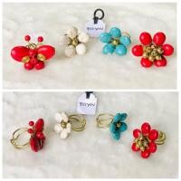 ราคา ส่งต่อเก่าเก็บ แหวน Turquoise เทอร์คอยส์เทียม/ทองเหลือง สวมใส่ง่ายเพียงง้างออกและสวมใส่ เครื่องประดับ ของใช้แฟชั่น (24709590288)