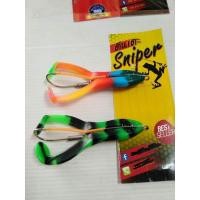 ราคา กบ7-9cm.เบ็ดทางเดียว1ตัวคละสีคละลาย (3003089198)