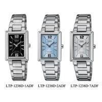 ราคา Casio Standard Analog รุ่น LTP-1238D นาฬิกาผู้หญิง สายแสตนเลส (2759159004)