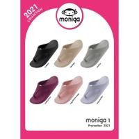 ราคา MONOBO รองเท้าแตะแบบคีบ/หูหนีบ รองเท้าแตะผู้หญิง ส้นหนาเล็กน้อย เบาสบายเท้ารุ่น MONIGA -1 (10003611554)