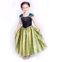 ราคา ชุดกระโปรงเจ้าหญิงแอนนาสีเขียวทอง ชุดคอสเพลย์เจ้าหญิง (1349776306)