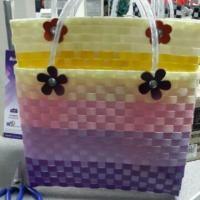 ราคา ตะกร้าสานจากเส้นพลาสติก (1889466033)