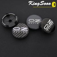 ราคา 1ห่อ/4ตัว เส้นผ่าศูนย์กลางภายนอก 60มม(ขนาดขา 55มม) OZ ฝาปิดดุมล้อ O.Z โลโก้ แบบ ฝาครอบดุมล้อ สําหรับ ดุมล้อรถยนต์ สีดํา & สีเงิน (25822259582)
