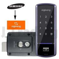 ราคา [Samsung-Zigbang] SHS-1321 Digital Door Lock กลอนประตูดิจิตอล (1818559920)