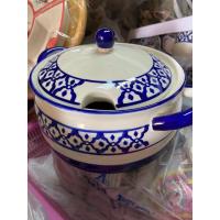 ราคา โถข้าวเซรามิคลายไทยสับปะรด (18573792198)