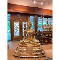 ราคา พระพุทธรูปทองเหลือง ปางสดุ้งมาร หนือมารวิชัย หน้าตัก 9นิ้ว thakrayang (18383932293)