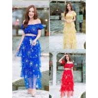 ราคา เซทเสื้อกระโปรง ลายดาวน่ารัก#ป้ายวิลาwila (11509571790)