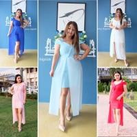 ราคา เสื้อ 2xlJanny ชุดราตรียาว ชุดเดรส ชุดออกงาน สาวอวบอ้วน XL Bigsize (8124277144)