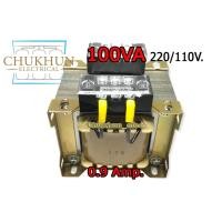 ราคา หม้อแปลงไฟฟ้า 220V./110V. 0.9Amp. 100VA ISOLATE (15681526831)