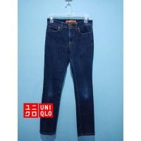 ราคา กางเกงยีนส์ Uniqlo แท้ % skinny fit ไซส์ S มือสอง (8813396775)