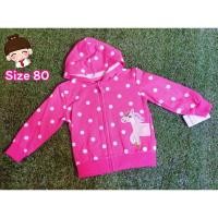 ราคา SALEเสื้อผ้าเด็กมือ1 แจ็คเก็ตแขนยาวแบรนด์ carters size.80 ❣️ (3165270257)